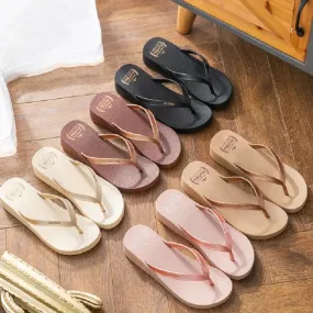 Simple Solid Color Comfortable Fancy Slippers FS-125