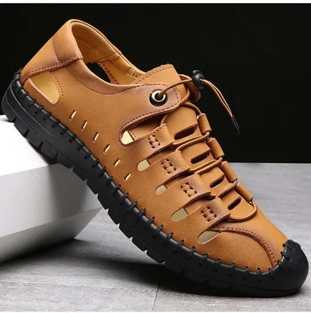 Summer Men Hollow Breathable Sandals